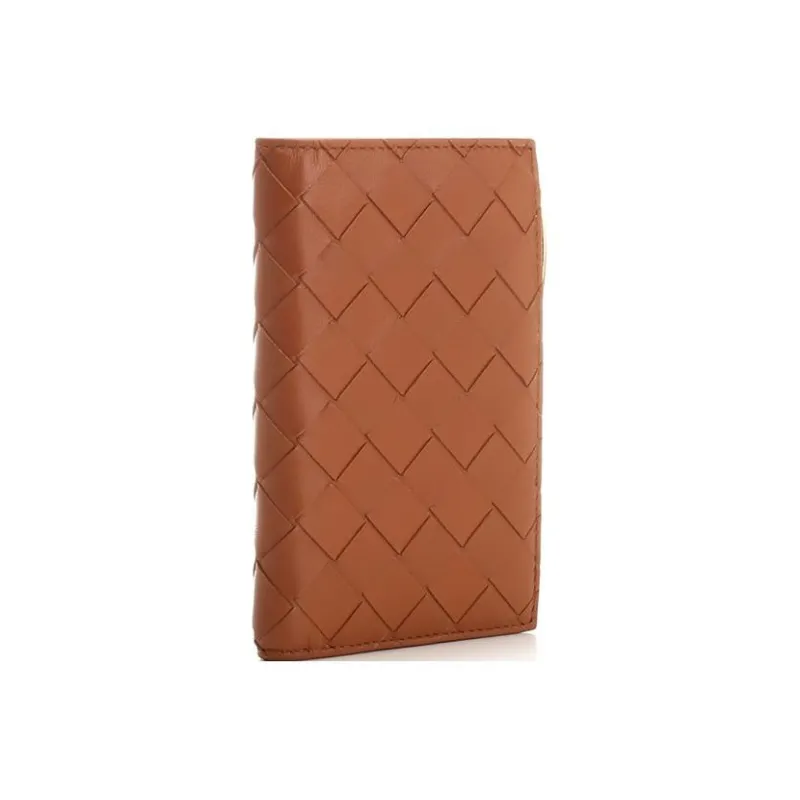 Bottega Veneta Medium Intrecciato Bi Fold Zip Wallet-2