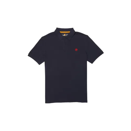 Timberland Polo Shirts Men Dark Blue