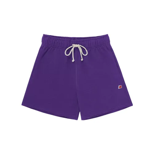 New Balance Made In USA Series Sports Shorts Unisex Purple