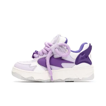 YJ Stylish Skateboarding Shoes Unisex Purple