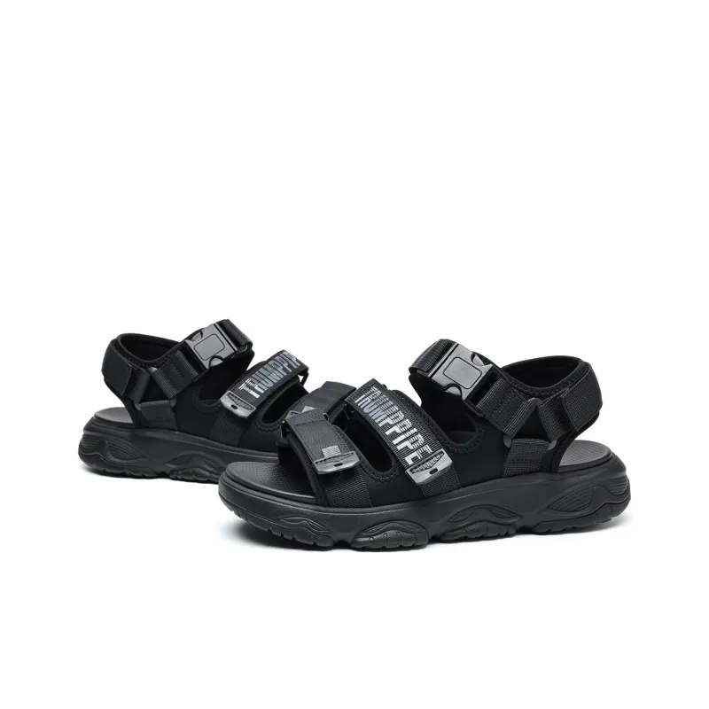 TRUMPPIPE Stylish Sandals Men's Black-2