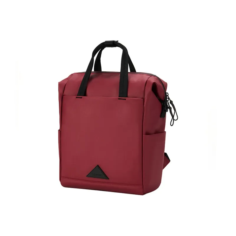 Venque Polyester Backpack Medium Size Unisex Black/Grey/Yellow/Red/Black-4
