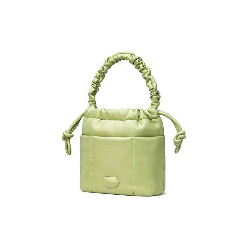 ST&SAT Cow Leather Shoulder Bag Crossbody Bag Handbag Bucket Bag Women's Multicolor-9