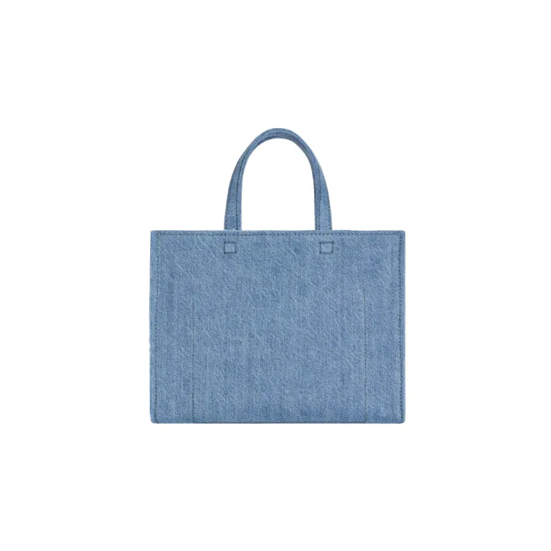 GIVENCHY G-Tote Denim Tote Bag Shopping Bag Handbag Small Size Women's Medium Blue-2