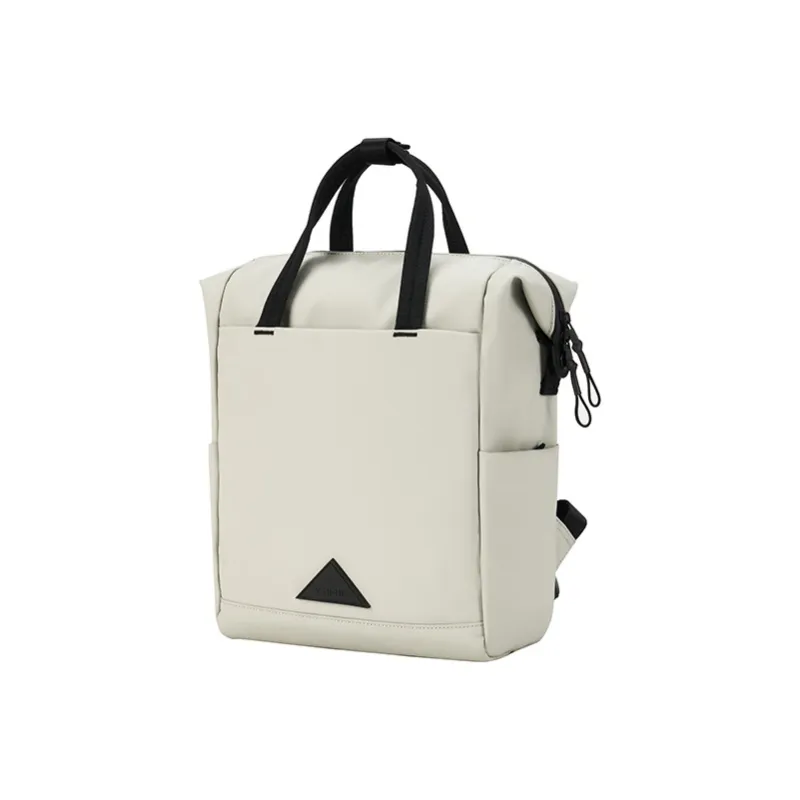 Venque Polyester Backpack Medium Size Unisex Black/Grey/Yellow/Red/Black-1