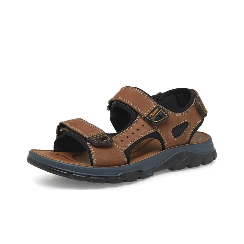 BATA Beach Sandals Men Black/Brown-7