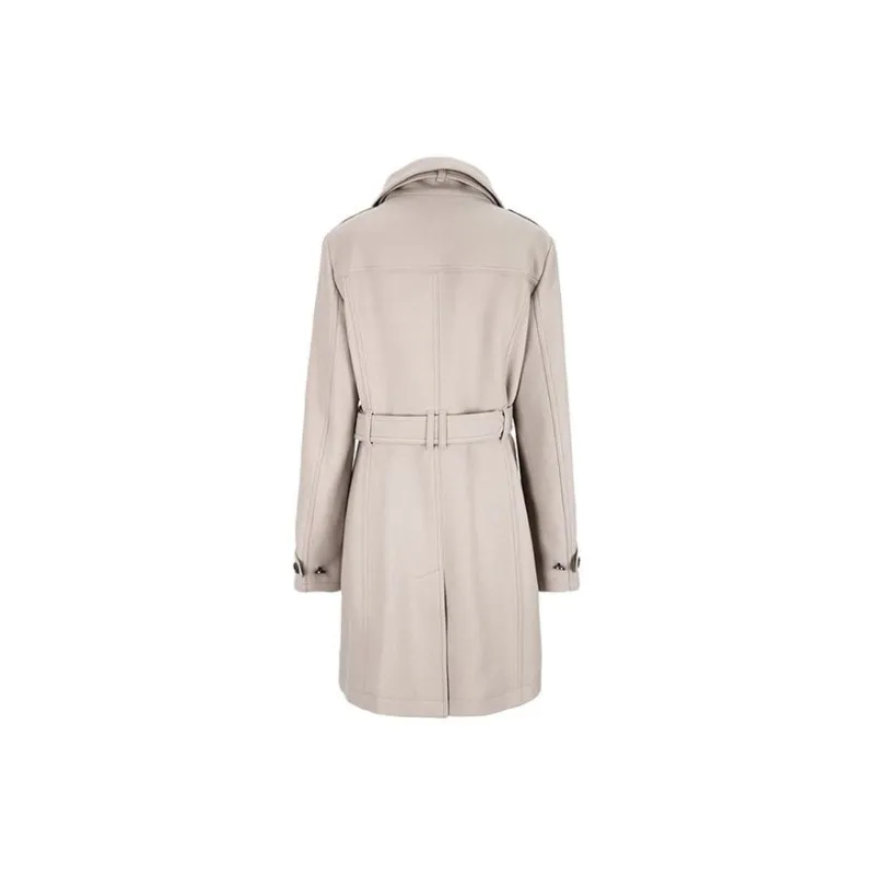Burberry Trench Coat Women's Ecru-1