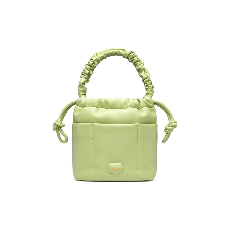 ST&SAT Cow Leather Shoulder Bag Crossbody Bag Handbag Bucket Bag Women's Multicolor-7
