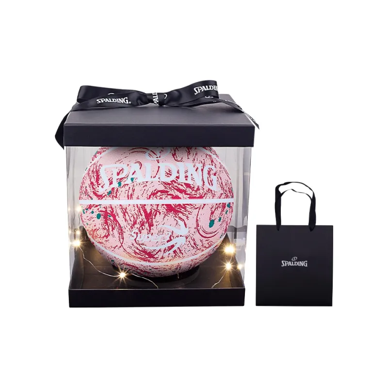 SPALDING SUPER3 Super League Series PU Basketball Pink Size 5 Training Unisex-6