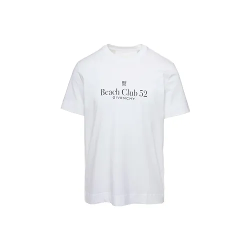 Givenchy Logo T-Shirts Men White