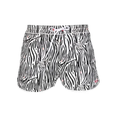 DIESEL Swimming Shorts Men Black/White