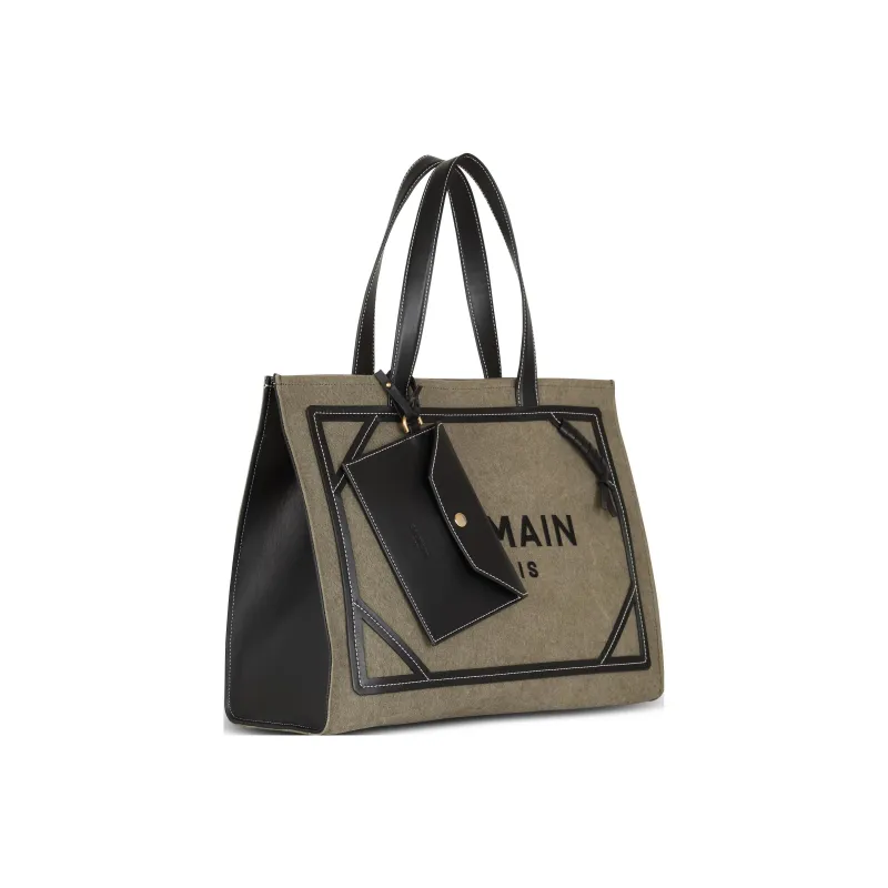 BALMAIN B Army Top Handle Bag-1