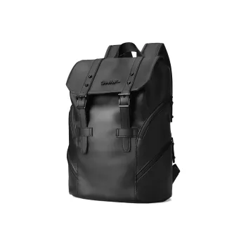 ONRF Polyester Laptop Backpack Large Size Unisex Cool Black