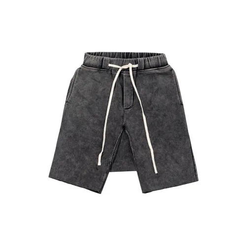 CONKLAB Casual Shorts Unisex Washed Gray