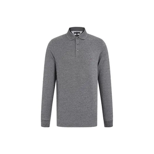 Tommy Hilfiger Polo Shirts Men Gray