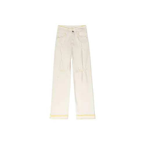 EOFO Jeans Women's Ivory