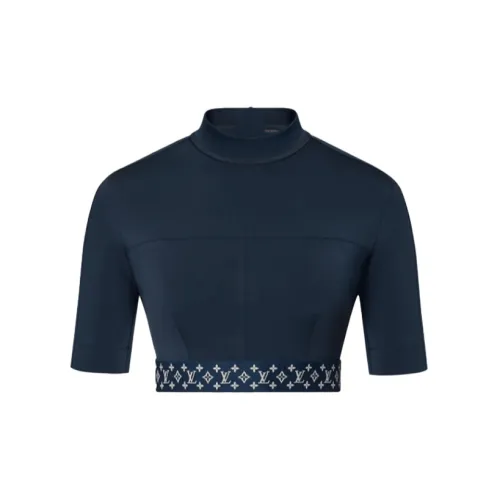 LOUIS VUITTON New Quarterly Products Of LV Fitness Clothing Women's Blue