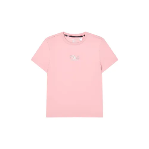 FILA T-Shirts Women's White Stone Pink