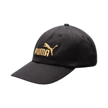 PUMA Cotton Baseball Caps Unisex Black