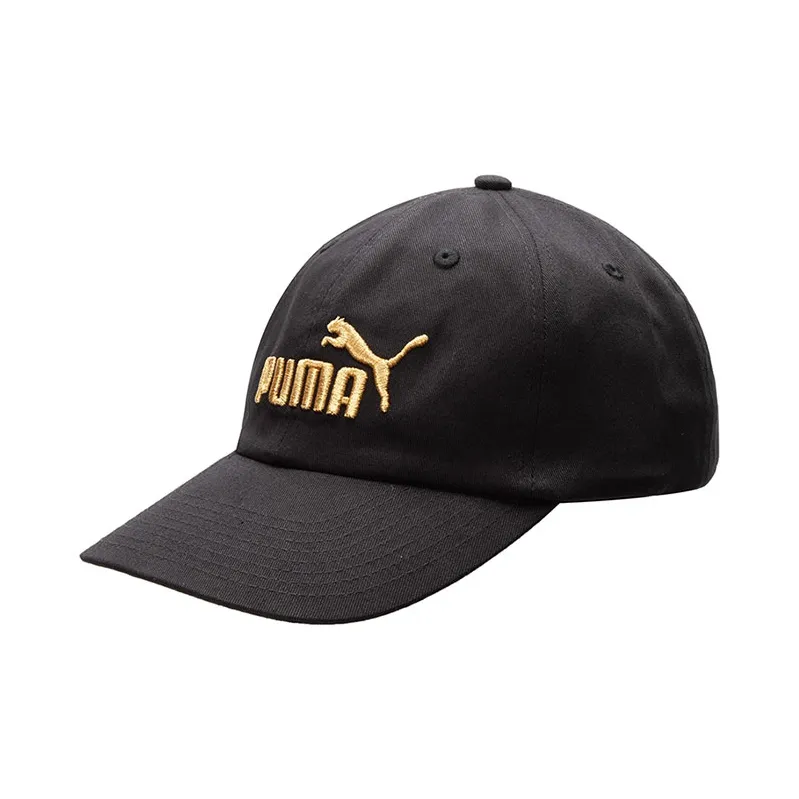 PUMA Cotton Baseball Caps Unisex Black-0
