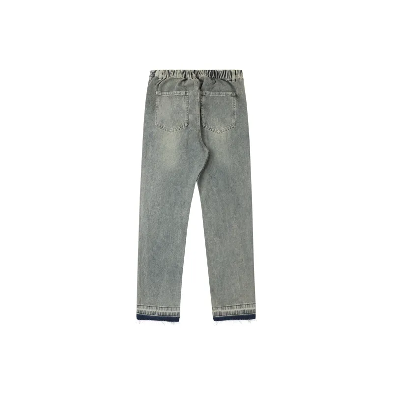 MISTEEZ Straight Jeans Spring Summer Fall And Winter Unisex-15