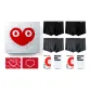 Four Gift Box Set (Black+Black+Dark Gray+Dark Gray)