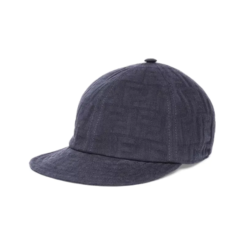 FENDI Baseball Caps Unisex Blue-0