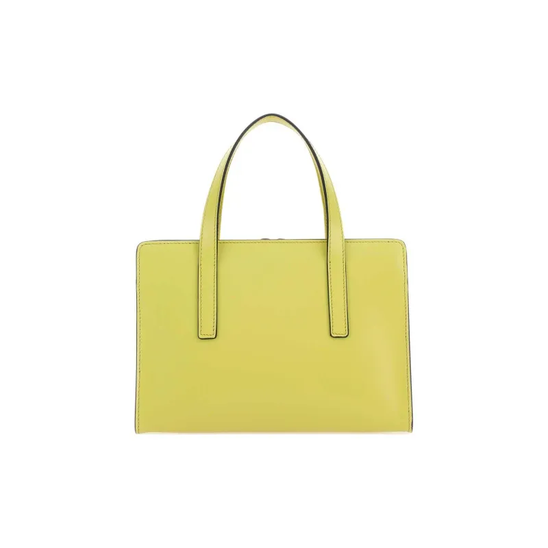 PRADA Leather Shoulder Bag, Crossbody Bag, Handbag Mini Women's Yellow-3