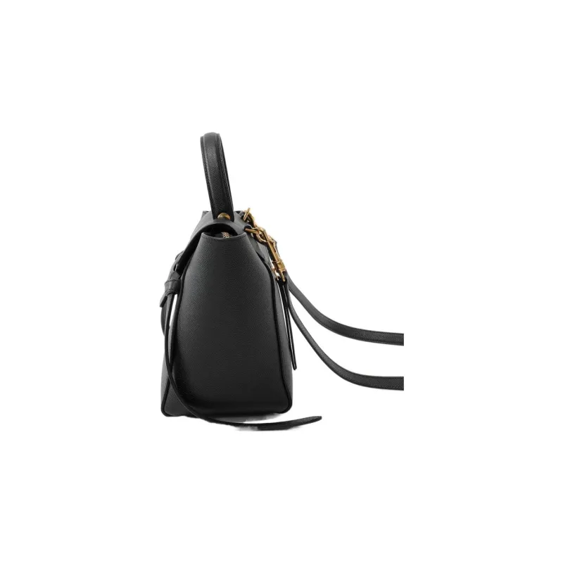 CELINE Belt Grained Calfskin Catfish Bag, Handbag, Shoulder Bag, Crossbody Bag, Handbag Micro Women's Black-3