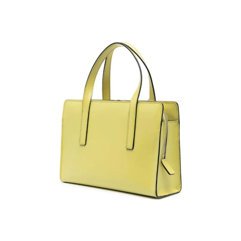PRADA Leather Shoulder Bag, Crossbody Bag, Handbag Mini Women's Yellow-2