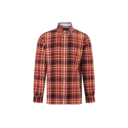 Tommy Hilfiger Shirts Men Plaid Multicolor