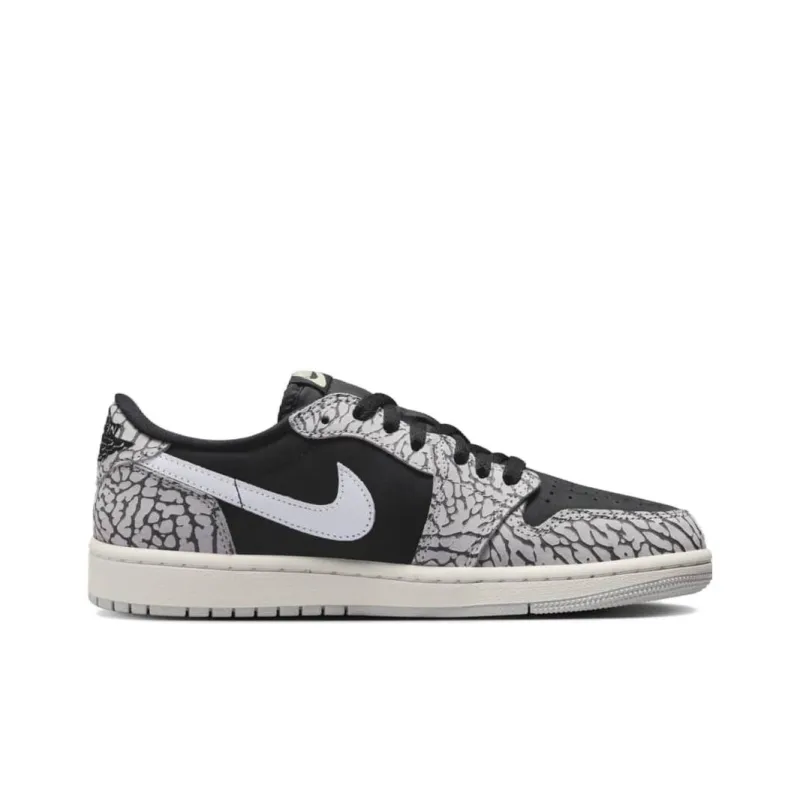 JORDAN 1 Retro Low Og Black Cement Women's-1