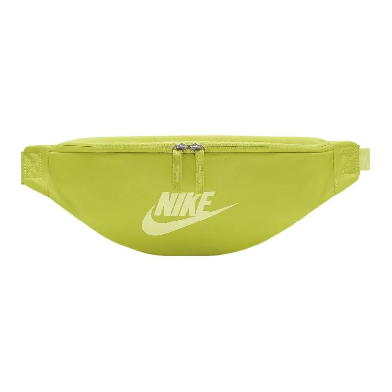 Nike Heritage Nylon One Shoulder Crossbody Bag Sling Bag Fanny Pack Regular Unisex Green-0