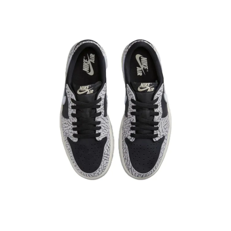 JORDAN 1 Retro Low Og Black Cement Women's-3