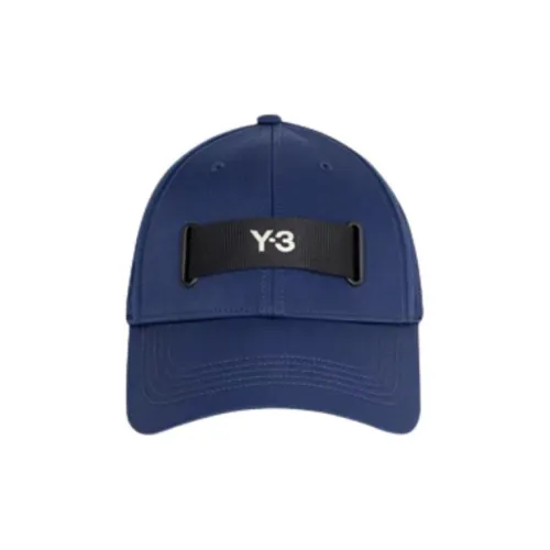 Y-3 Baseball Caps Unisex Blue