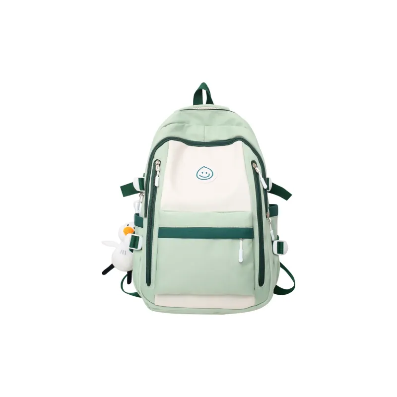 NOMK Nylon Canvas Computer Handheld Backpack Regular Unisex Multicolor-9