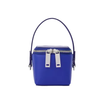 FERRAGAMO Cow Leather Coin Purse Mini Women's Blue