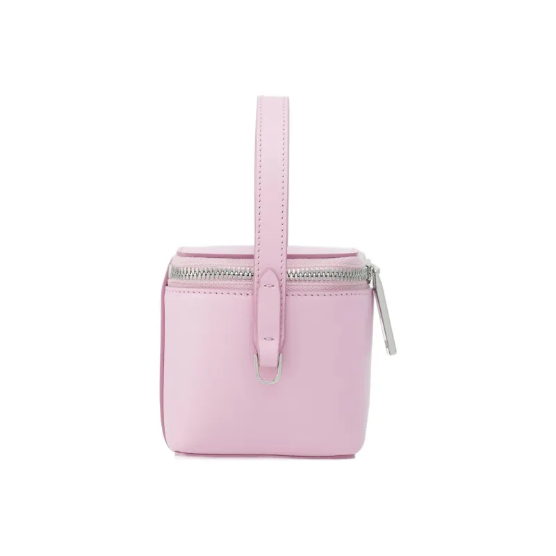 FERRAGAMO Cow Leather Coin Purse Mini Women's Pink-1