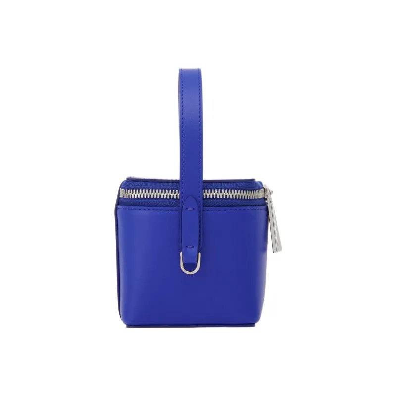 FERRAGAMO Cow Leather Coin Purse Mini Women's Blue-1