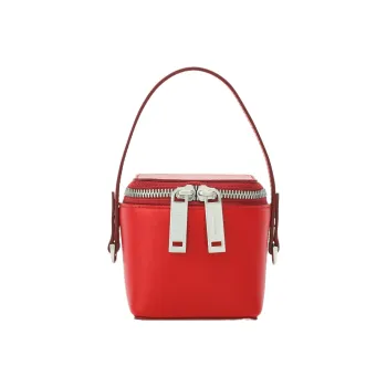 FERRAGAMO Cow Leather Coin Purse Mini Women's Red
