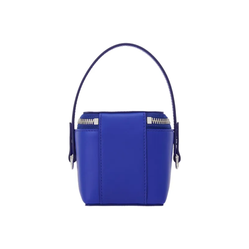 FERRAGAMO Cow Leather Coin Purse Mini Women's Blue-2