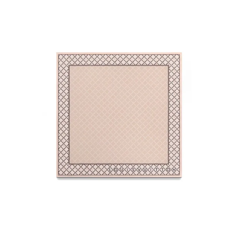 LOUIS VUITTON MONOGRAM FLOWER TILE Shawls Women's Ecru-2