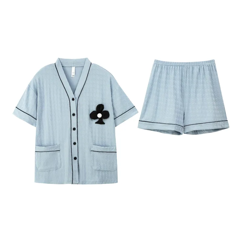 X QINGE Women's Pajama Sets-0