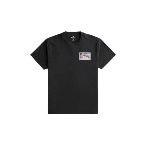 Hollister T-Shirts Unisex Black