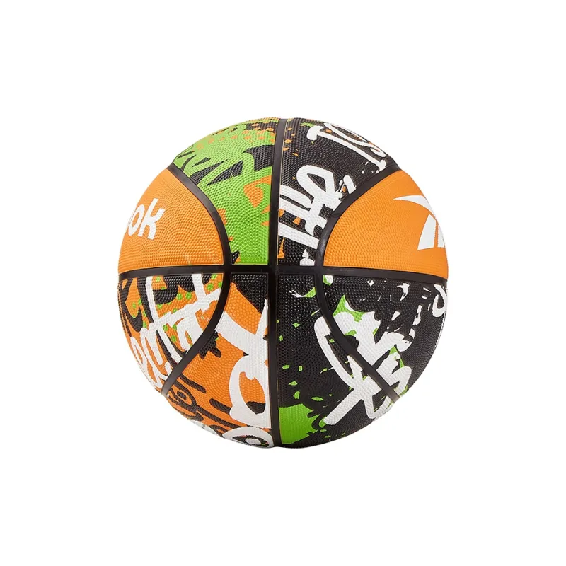 Reebok Rubber Basketball Orange Size 7 Training Match Unisex-3