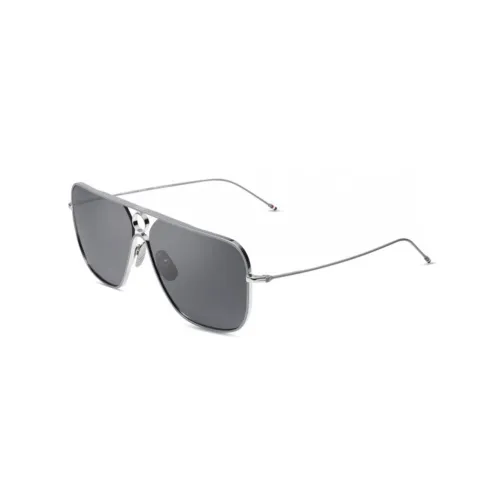 THOM BROWNE Sunglasses Unisex Silver