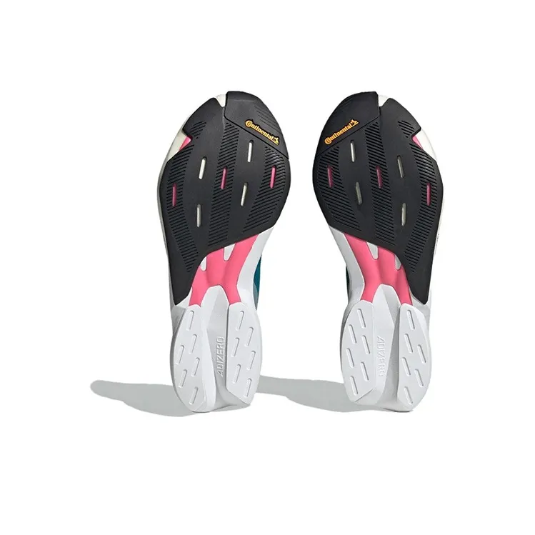 Adidas Adizero Adios 8 Shoes 'Wonder Blue Solar Green' Women's-5
