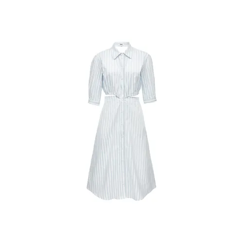 ONLY Short-Sleeved Dresses Women's EILLISH BLUE STRIPE