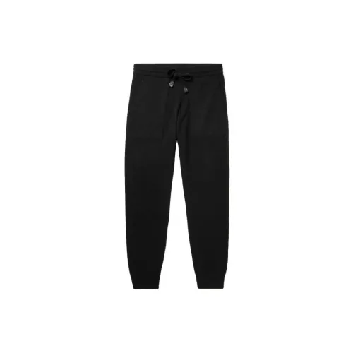 Brioni Knit Sweatpants Men Black