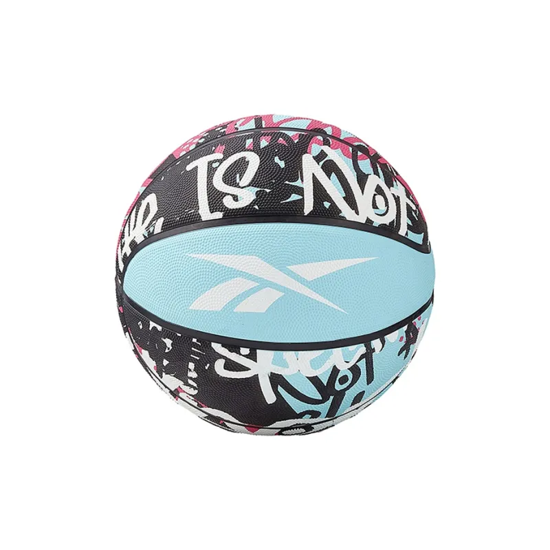 Reebok Rubber Basketball Light Blue Size 7 Training Unisex-1